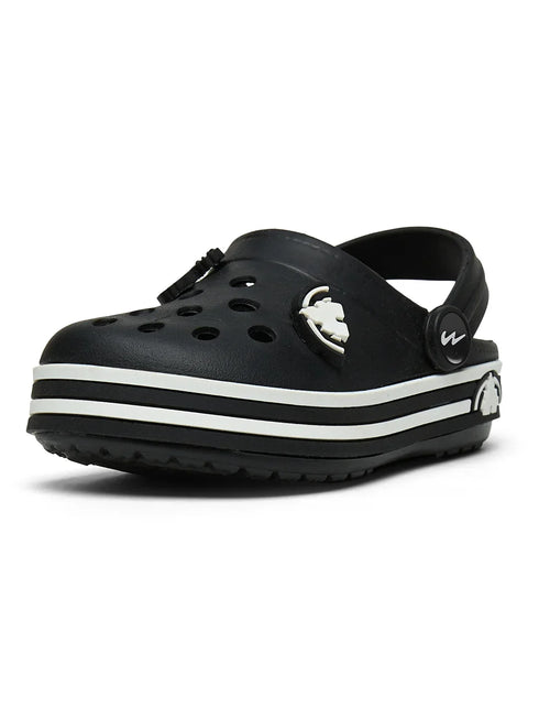 GC-9001K Black Kid's Clogs